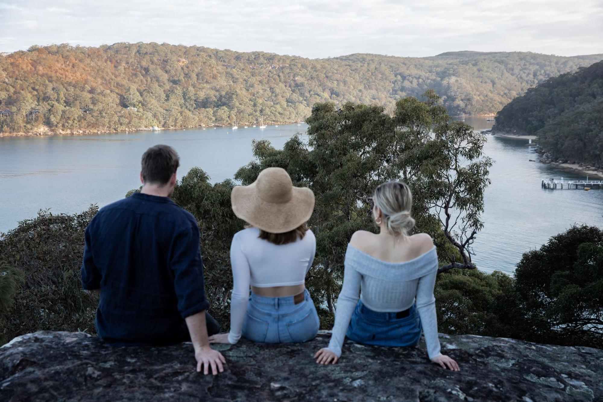 Cape Mackerel Cabin With Magic Palm Beach & Pittwater Views Βίλα Great Mackerel Beach Εξωτερικό φωτογραφία