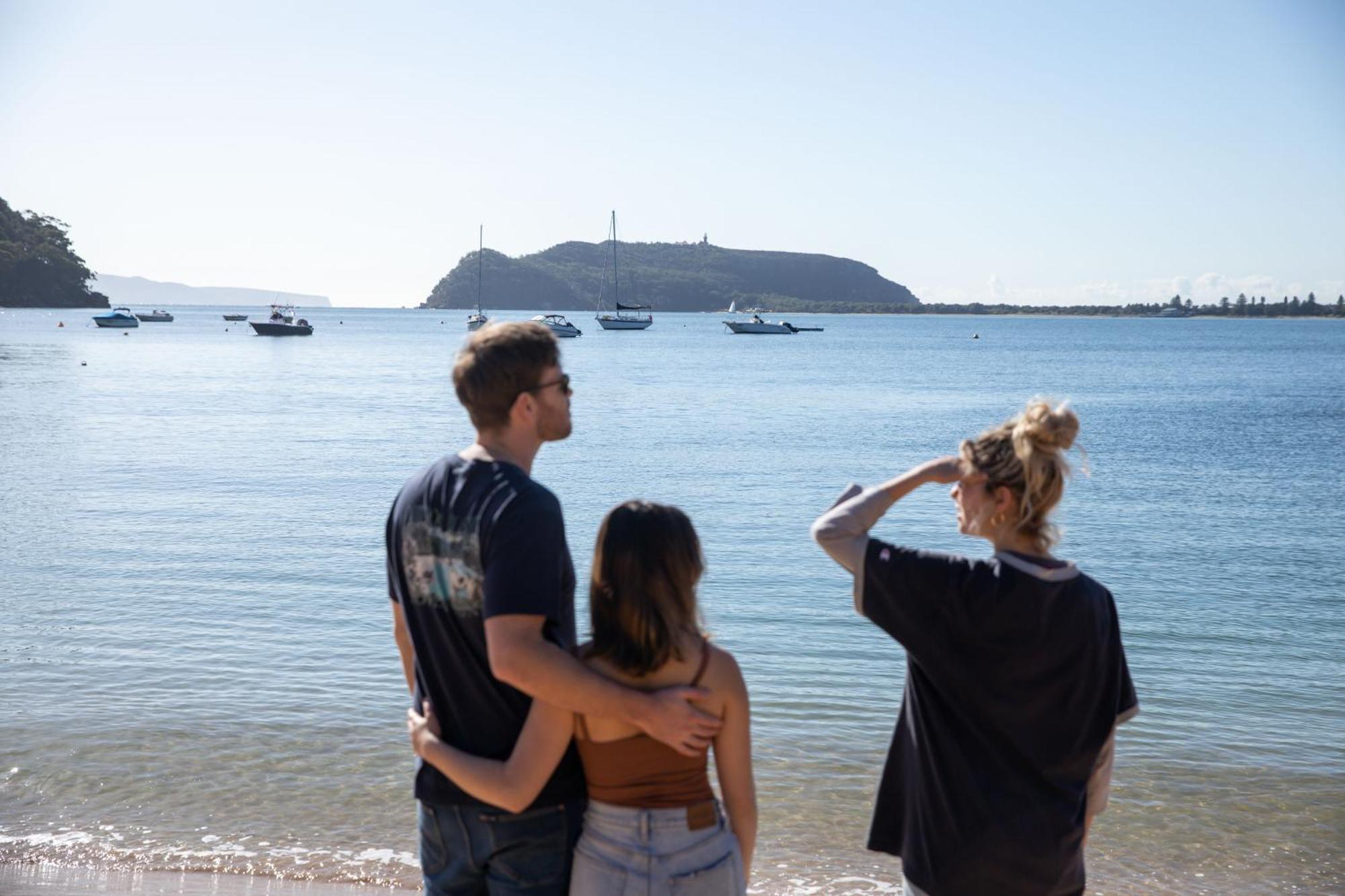 Cape Mackerel Cabin With Magic Palm Beach & Pittwater Views Βίλα Great Mackerel Beach Εξωτερικό φωτογραφία
