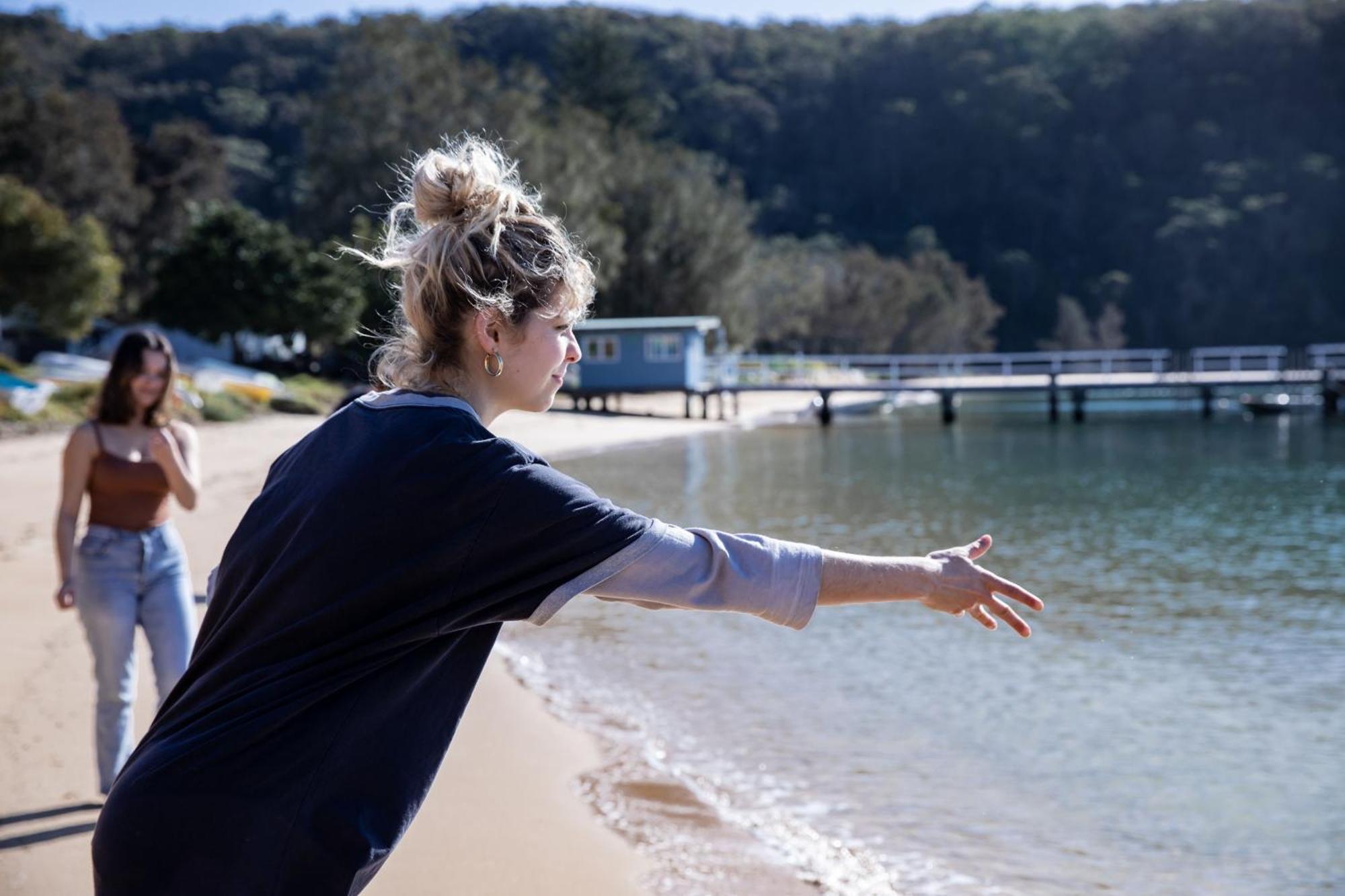 Cape Mackerel Cabin With Magic Palm Beach & Pittwater Views Βίλα Great Mackerel Beach Εξωτερικό φωτογραφία